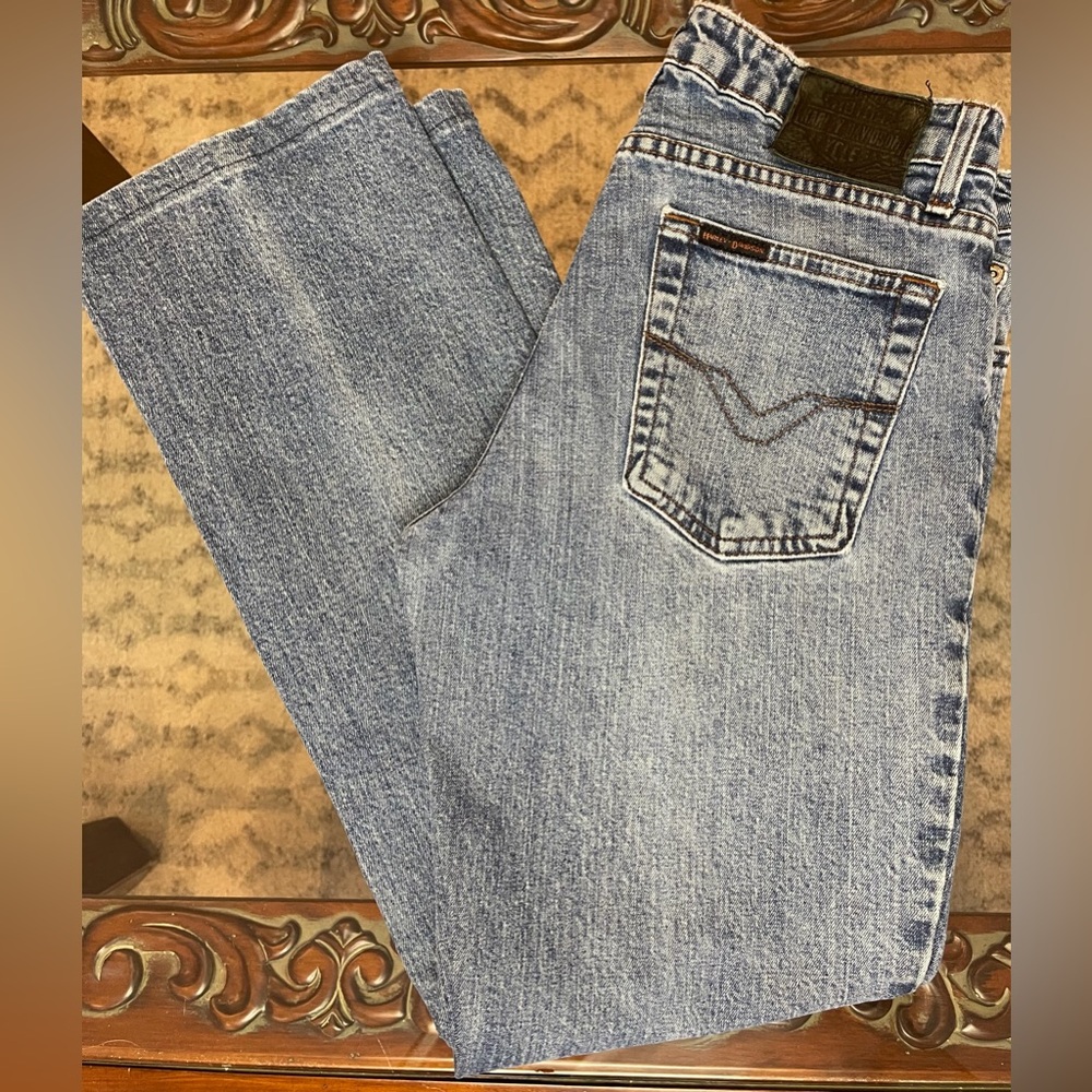Women’s Harley Davidson Bootcut Medium Wash Jeans Size 10